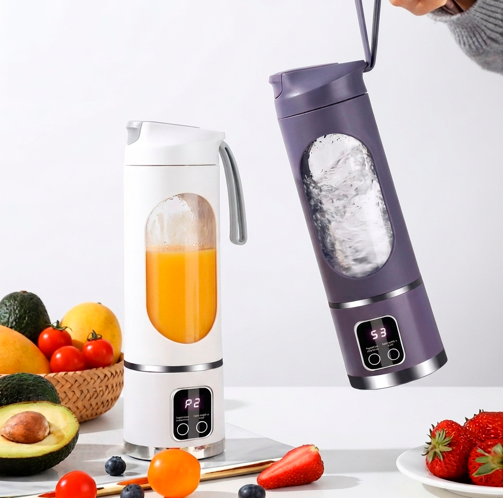 Liquix Licuadora Portátil Recargable USB — 450ml | 10 Cuchillas