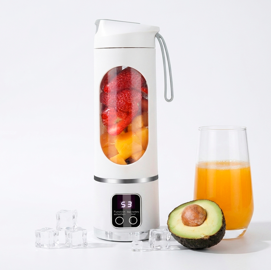 Liquix Licuadora Portátil Recargable USB — 450ml | 10 Cuchillas